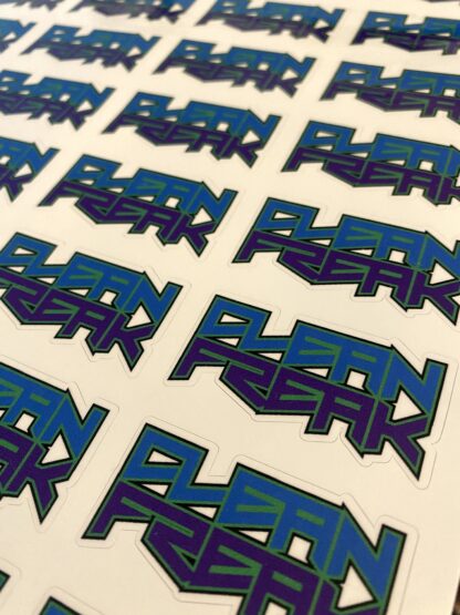 CLEANFREAK stickers x2